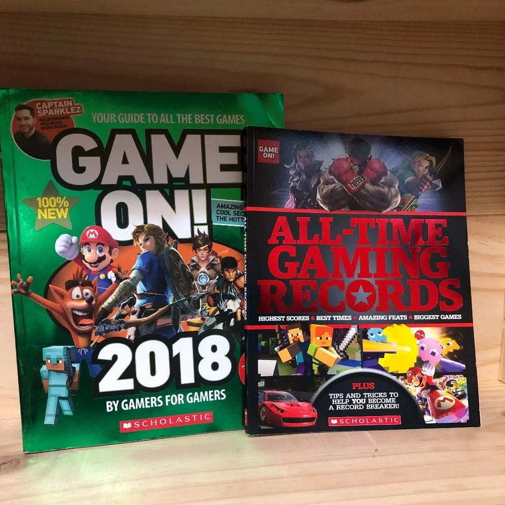 Game On! 2018 and All-Time Gaming Records Books for Gaming Fans 1st Edition